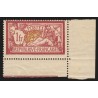 n°121, coin de feuille, Merson 1fr lie-de-vin, neuf ** sans charnière - TB
