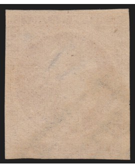 n°6, Cérès 1849, 1fr carmin, oblitéré grille - TB