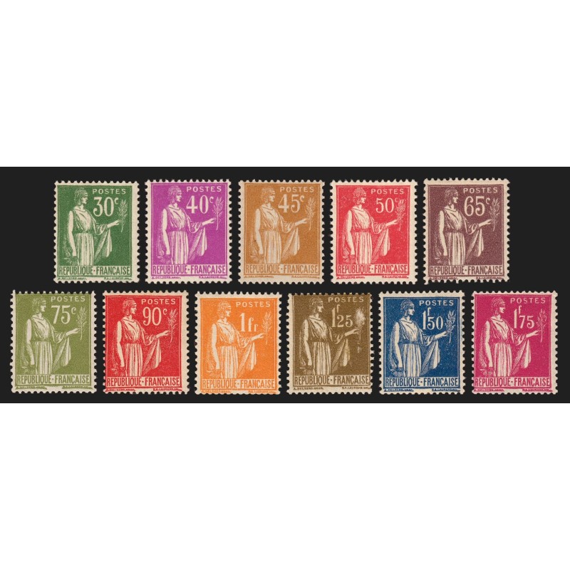 n°280/289, Paix 1932, série complète, neufs ** sans charnière - TB n°280/289, Paix 1932, série complète, neufs ** sans charnière - TB