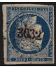 n°4, Cérès 25c bleu, oblitéré PC 3032 SAINT-COLOMBE-SUR-L'HERS indice 11