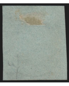 n°11, Napoléon non-dentelé 1c olive, oblitéré cachet à date - SUPERBE