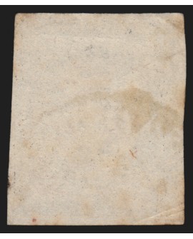 n°3, Cérès 1849, 20c noir sur jaune, oblitéré grand càd Type13 + Plume  - TB