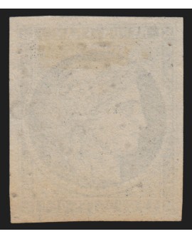 n°4a, Cérès 1850, 25c bleu-foncé, oblitéré losange PC - TTB