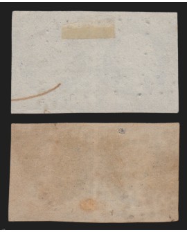 n°10 x2 paires en 2 nuances différentes, Présidence 1852 - B/TB