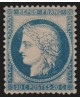 n°37, Cérès Siège de Paris, 20c bleu, neuf * avec infime trace de ch. - SUPERBE