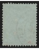 n°35, Napoléon dentelé 1872, 5c vert-pâle sur bleu, oblitéré càd - B/TB