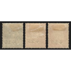n°253/255, série complète 1929, neufs * avec charnière - TB