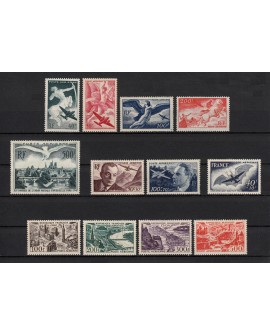 Poste Aérienne 1946/1959 Collection complète n°16/37, neufs ** - TB