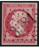 n°17B, Napoléon non-dentelé 80c rose, oblitéré GC 3581 Saint-Etienne - TB