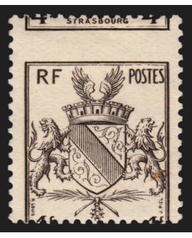 n°735a, variété "piquage à cheval", Libération 1945, neuf * - SUPERBE