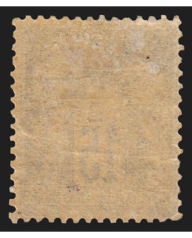n°77, Sage 15c gris, Type II, neuf * avec charnière - B/TB