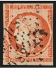 n°5, Cérès 1849, 40c orange, oblitéré Bureau de Paris DS2 lettres romaines