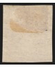 n°6, Cérès 1849, 1fr carmin, oblitéré - timbre restauré