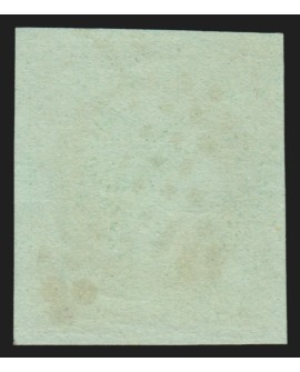 n°12b, Napoléon 5c vert-foncé, oblitéré étoile de Paris - TB