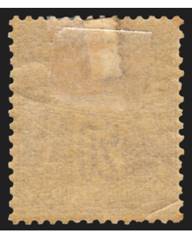n°67, Sage 20c brun-lilas, Type I (N sous B), neuf * avec charnière forte