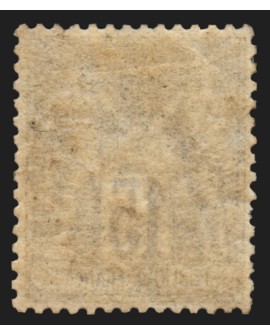 n°77, Sage 15c gris, Type II (N sous U), neuf * gomme non-originale