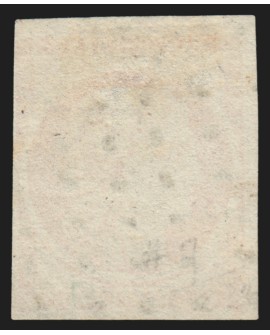 n°5a, Cérès 1849, 40c orange-vif, oblitéré gros points - BEAU D'ASPECT