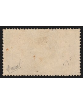 n°33, Napoléon Lauré, 5fr gris-violet, oblitéré, signé JAMET - B/TB