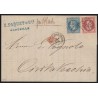 n°29A + 32, oblitérés Marseille 1868 lettre pour Civita-Vecchia - TB