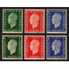 n°701A/701F, Marianne de Dulac, non émis, neufs ** sans charnière, Certificat
