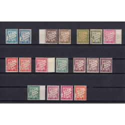 France 1893/1935, Timbres-Taxe collection entre Yvert n°28 et 42A, neufs ** TB