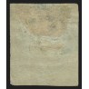 n°2, Cérès 1850, 15c vert, oblitération quasi-invisible - pièce d'attente
