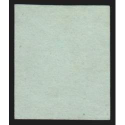 n°12, Napoléon non-dentelé 1854, 5c vert, oblitéré - TB