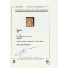 n°40B, Cérès Bordeaux, 2c brun-rouge, oblitéré cachet à date - TB - Certificat