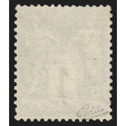 n°61, Sage 1c vert, Type I, oblitéré, signé CALVES - TB