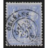 n°68, Sage 25c outremer, Type I, oblitéré càd ORLEANS Loiret - TB