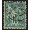 n°76, Sage 10c vert, Type II, oblitéré, signé A.BRUN - TB