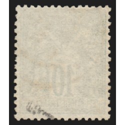 n°76, Sage 10c vert, Type II, oblitéré, signé A.BRUN - TB