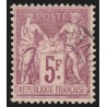 n°95a, Sage 5fr lilas-rose sur lilas-pâle, signé JF.BRUN - TB