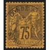 n°99, Sage 75c violet sur orange, oblitéré càd CONDÉ-SUR-L'ESCAUT - TB