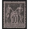 n°103, Sage 10c noir sur lilas Type I, neuf * légère trace de charnière - TB