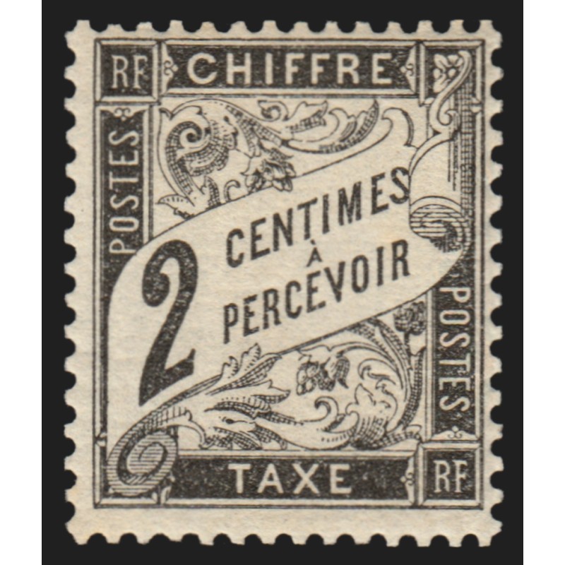 Timbres-Taxe n°11, Duval 2c noir, neuf ** sans charnière - TB D'ASPECT Timbres-Taxe n°11, Duval 2c noir, neuf ** sans charnière - TB D'ASPECT