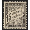 Timbres-Taxe n°16, Duval 15c noir, neuf ** sans charnière - TB