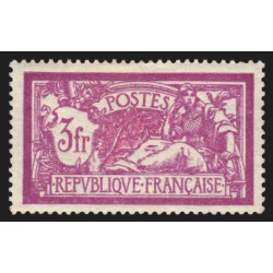 n°240, Merson 3fr lilas et carmin, neuf * avec charnière - TB