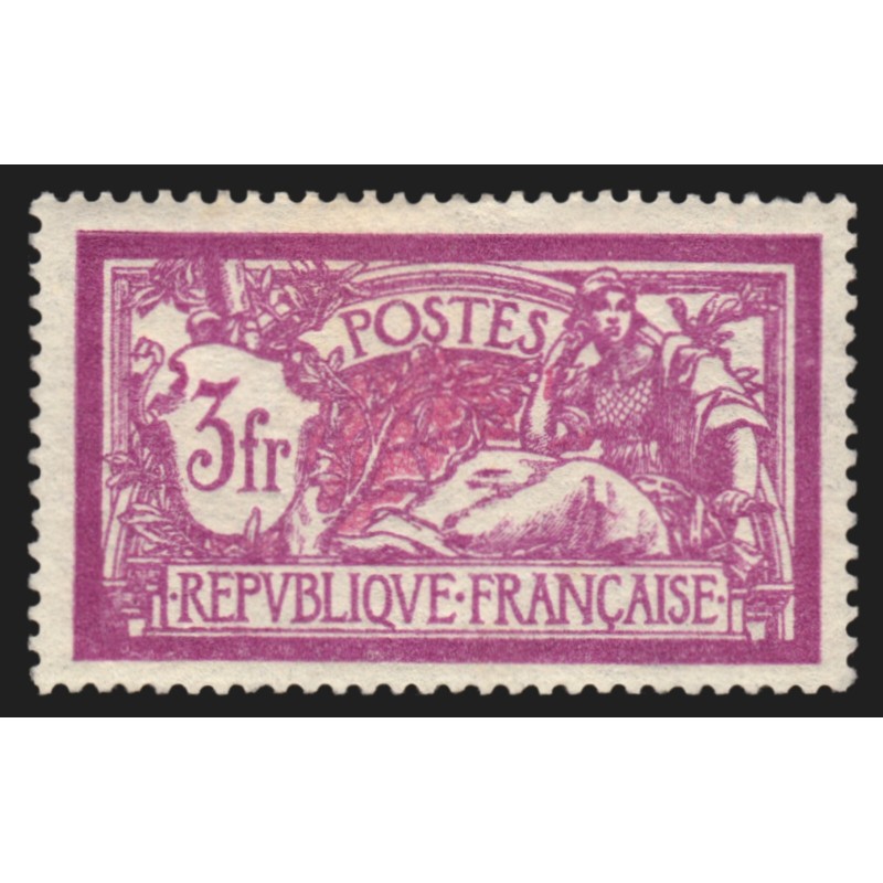 n°240, Merson 3fr lilas et carmin, neuf * avec charnière - TB n°240, Merson 3fr lilas et carmin, neuf * avec charnière - TB