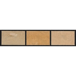 n°143/145, Merson 1907, série complète, neufs * avec trace de charnière - TB