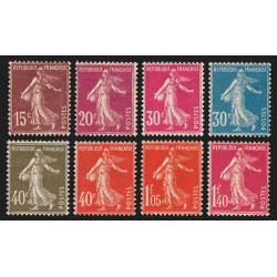 n°189/196, Semeuse 1924, série complète, neufs ** sans charnière - TB