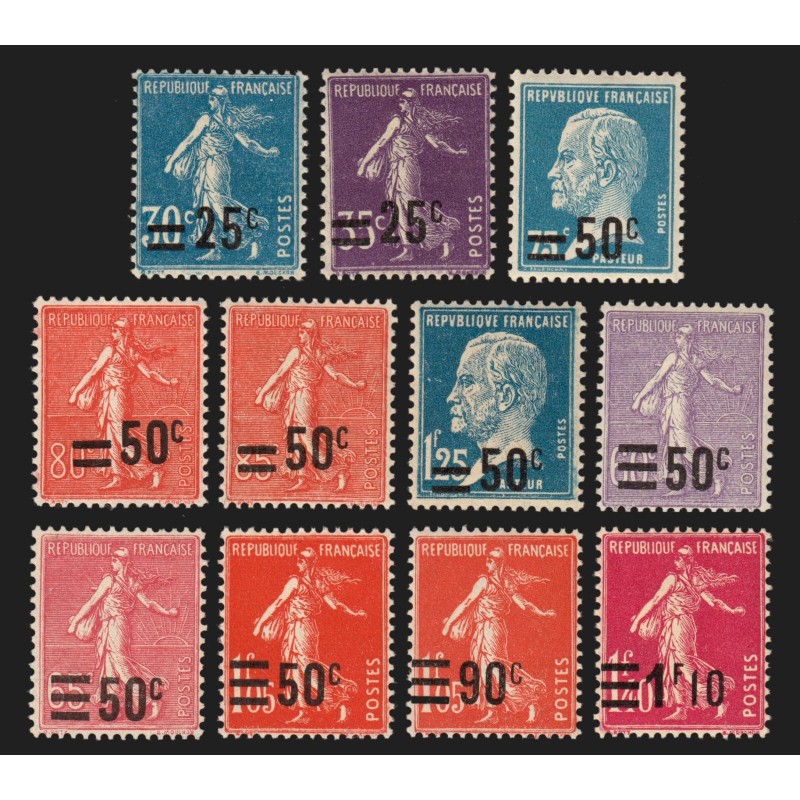 n°217/228, série complète, 1926, neufs ** sans charnière - SUPERBE n°217/228, série complète, 1926, neufs ** sans charnière - SUPERBE