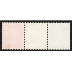 n°242A, paire avec intervalle, Exposition de Strasbourg 1927, oblitérés - TB