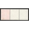 n°242A, paire avec intervalle, Exposition de Strasbourg 1927, oblitérés - TB