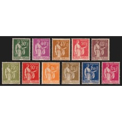 n°280/289, Paix 1932, série complète, neufs ** sans charnière - TB