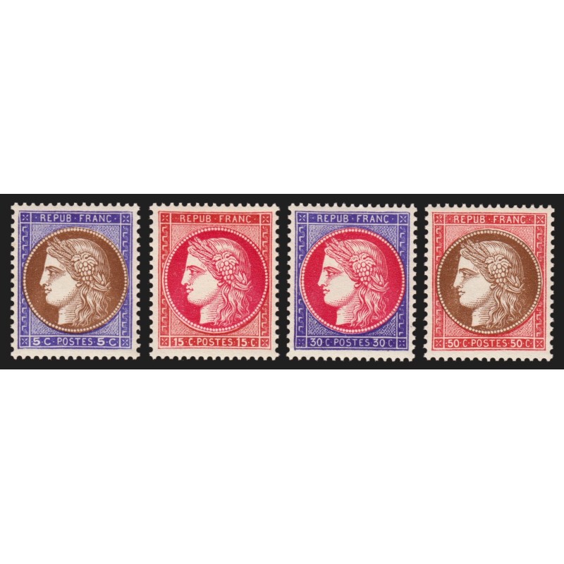 n°348/351, Paris PEXIP 1937, série complète, neufs ** sans charnière - TB n°348/351, Paris PEXIP 1937, série complète, neufs ** sans charnière - TB