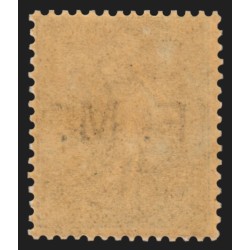Franchise Militaire n°3, Semeuse lignée 15c vert-olive, neuf ** - TB