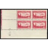Poste Aérienne n°5/6, blocs de quatre coins datés 1930, neufs ** - TB