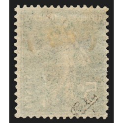 Préoblitérés n°26, 5c vert, POSTES PARIS 1921, neuf (*) signé CALVES - TB