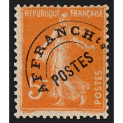 Préoblitérés n°50, Semeuse 5c orange, neuf ** sans charnière - TB